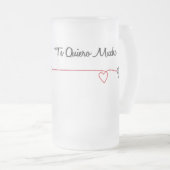 Tazas Mattglas Bierglas (VorderseiteRechts)