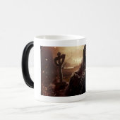 Tazas, santa muerte, la niña, esotérico, mug verwandlungstasse (Vorderseite Links)