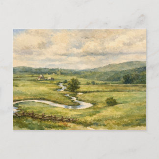 Tazewell, Virginia Vintage Style Postkarte