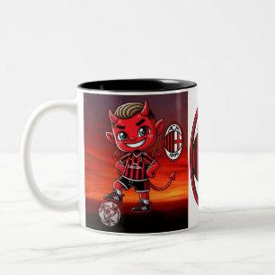 Tazza AC Mailand Zweifarbige Tasse