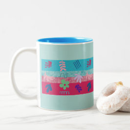 Tazza colorata zweifarbige tasse