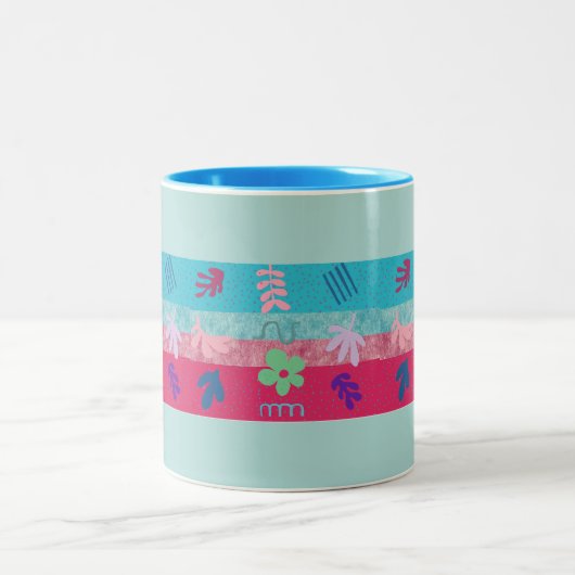 Tazza colorata zweifarbige tasse (Mittel)