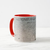 Tazza Fan Art di Supernatural disegnata Tasse (Vorderseite Links)
