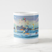 Tazza-Gedenkstätte Napoli 2023 Jumbo-Tasse (Vorderseite)