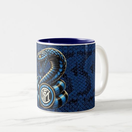Tazza Inter calcio Zweifarbige Tasse (VorderseiteRechts)