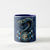 Tazza Inter calcio Zweifarbige Tasse (Mittel)