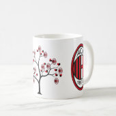 Tazza Milan calcio Kaffeetasse (VorderseiteRechts)