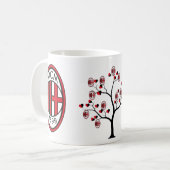 Tazza Milan calcio Kaffeetasse (Vorderseite Links)