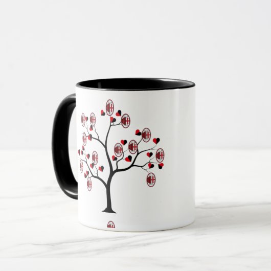 Tazza Milan calcio Tasse (Vorderseite Links)