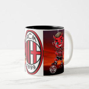 Tazza Milan calcio Zweifarbige Tasse