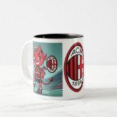 Tazza Milan calcio Zweifarbige Tasse (Vorderseite Links)