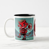 Tazza Milan calcio Zweifarbige Tasse (Links)