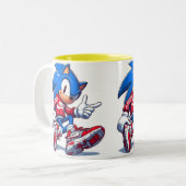Tazza Sonic Zweifarbige Tasse (Vorderseite Links)