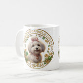 Tazza Sophie Bianca - Coton Detectives Kaffeetasse (Vorderseite Links)