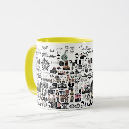 Tazza Supernatural  Tasse (Vorderseite Links)