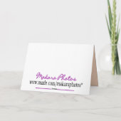 Tazzie Prayers anpassen Karte (Rückseite)