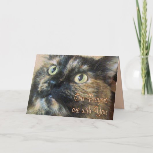 Tazzie Prayers anpassen Karte (Vorderseite)