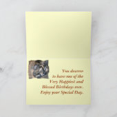 TazzieBday-anpassen Karte (Innenseite)