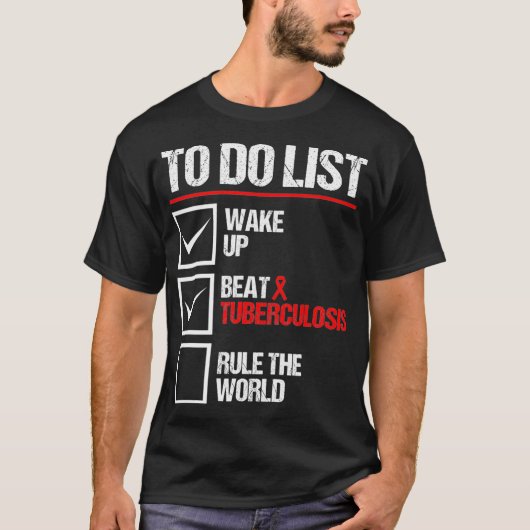 TB awareness tuberculosis World TB Awareness baris T-Shirt (Vorderseite)
