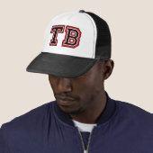 "TB"-Monogramm Truckerkappe (Beispiel)