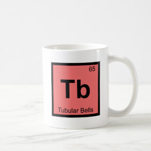 Tb - Tubular Bells Musik Chemie Periodensystem Kaffeetasse