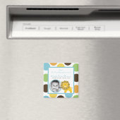 {TBA} 2"x2"Jungle King Lion Ankündigungsmagnet Magnet (In Situ (Geschirrspüler))