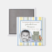 {TBA} 2"x2" Leap Frosch Schildkrötenankündigung Ma Magnet (Vorderseite/Rückseite)