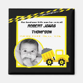 {TBA} 2"x2"-Magnet für Bauankündigung Magnet (Vorne)