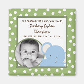 {TBA} 2"x2"Safari Adventure Announcement Magnet (Vorne)