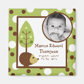 {TBA} 2"x2" Wooland Friends Announcement Magnet (Vorne)