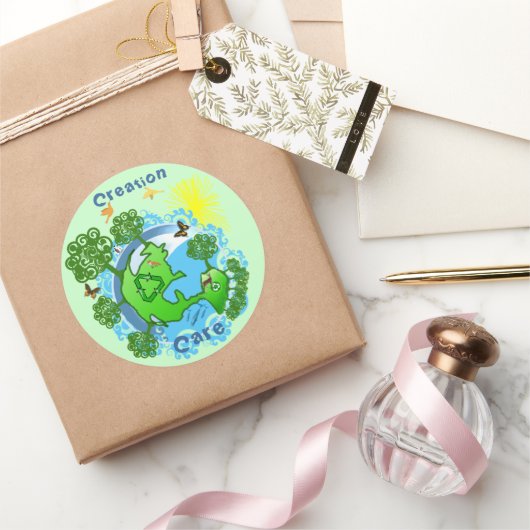 TBA AWARD Gewinner personalized Creation Care Runder Aufkleber (Schenken)