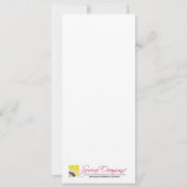 ::TBA: Fun Kids VIP Ticket Foto Party (gelb) Einladung (Rückseite)