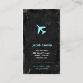 TBA-GC %PIPE% LUFTFAHRT ENTFERNEN BLAU VISITENKARTE (Rückseite)