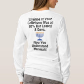 TBA Hanukah Handy T-Shirt (Rückseite)