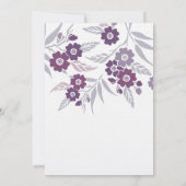 TBA: Kirschblüten-Hochzeits-Einladungen Einladung (Rückseite)