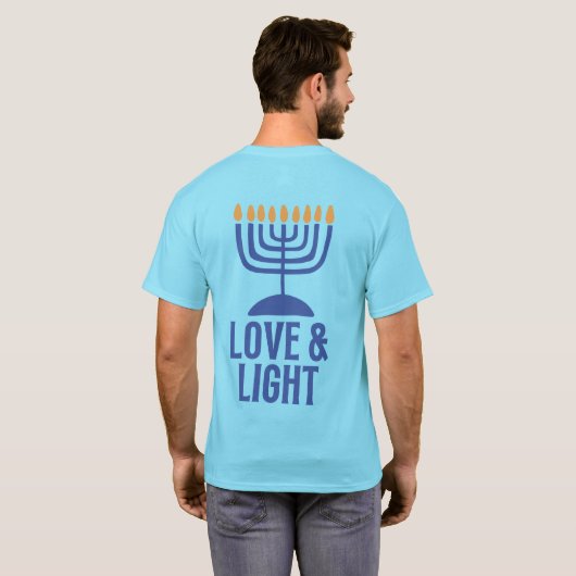 TBA-Liebe & Light T-Shirt (Schwarz voll)