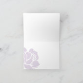 (TBA) Rose Garden Danke Karte (Innenseite)