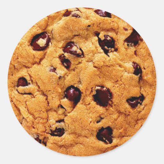 TBA-Sieger für Schokoladechips Runder Aufkleber (Vorderseite)