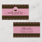 TBA-SIEGER-WIRBLER BONBON AUCH VISITENKARTE (Vorne/Hinten)