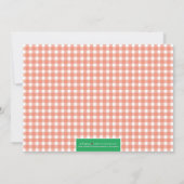 {TBA} Watermelon Summer Cookout/GRILLEN Einladung (Rückseite)