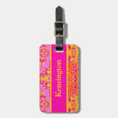 <TBA WINNER>Neon MISCHT 2 wieder Gepäckanhänger (Vorderseite vertikal)