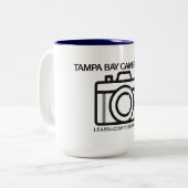 TBCC-Logo 15 oz Kaffee-Cup Zweifarbige Tasse (Vorderseite Links)