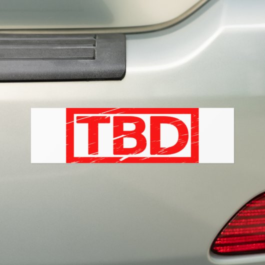 TBD Briefmarke Autoaufkleber (Auf Auto)