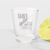 "TBD Devastator" Schnapsglas (Rückseite)