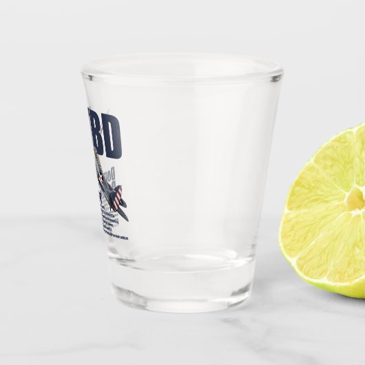 "TBD Devastator" Schnapsglas (Rechts)