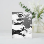TBF (Avengers) fliegen in Formation_War image Postkarte (Stehend Vorderseite)