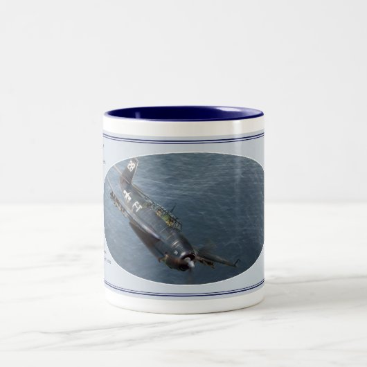 TBF/M “Avenger” mug Zweifarbige Tasse (Mittel)