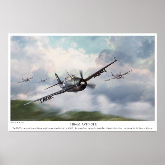 TBF/M "Avenger" Poster (Vorne)