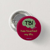 TBI Bewusstseinsknopf Button (Vorne & Hinten)