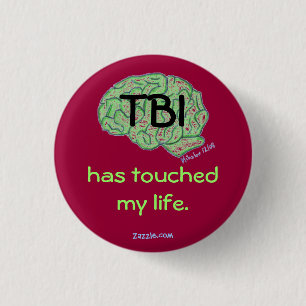 TBI Bewusstseinsknopf Button